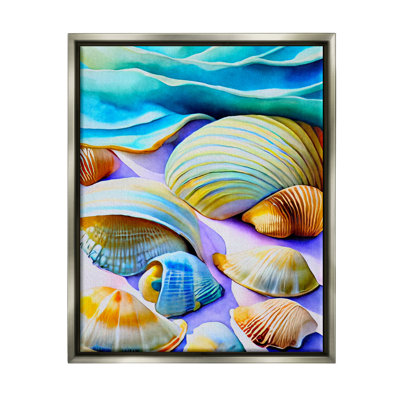 " Vivid Shells Abstraction " Acrylic Print