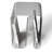  Premium Living Room Decor,Modern End Table,Sofa side table, Silver.