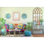 Vivienne Pink Bone Inlay Wall Mirrored