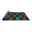 Tapis vert/brun à motifs-1257663457