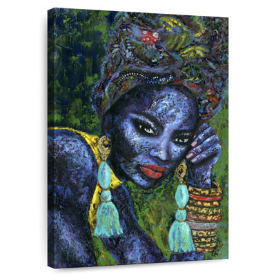 Portrait de beauté africaine Leisha