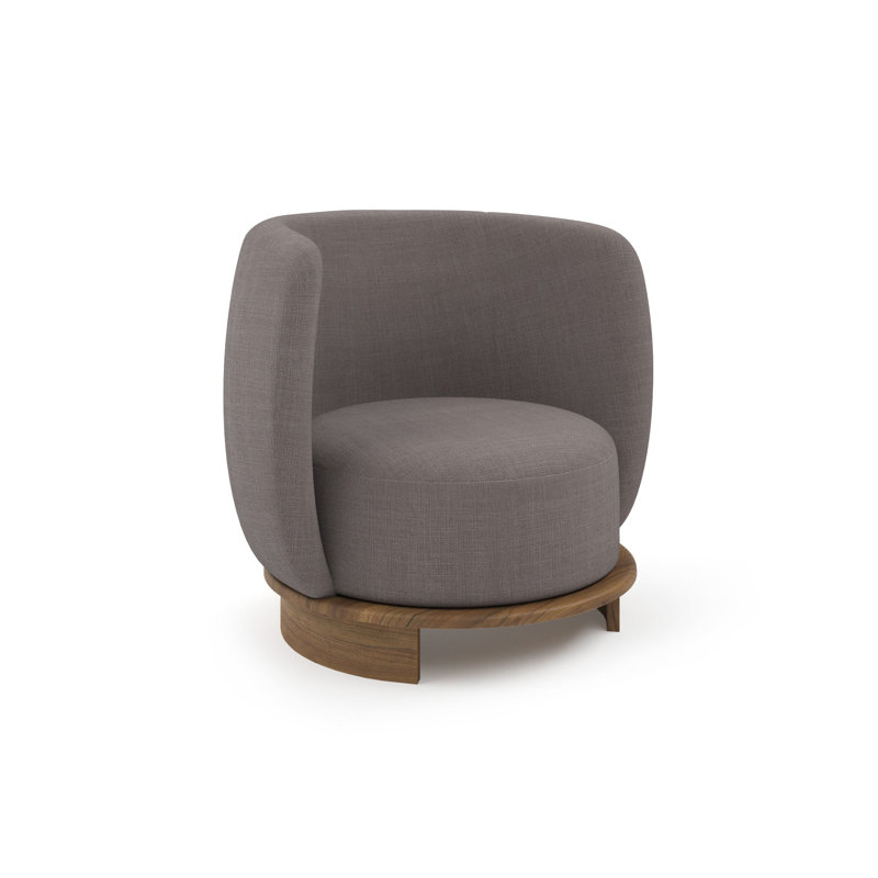 Chaise Evie, Graphite Nevis