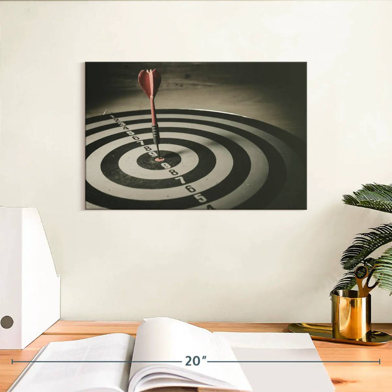 Jeu de fléchettes Senne Bullseye, H 8 po x l 12 po
