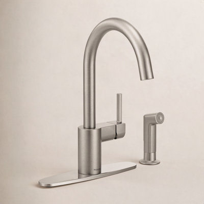 Align Kitchen Faucet with Sidespray