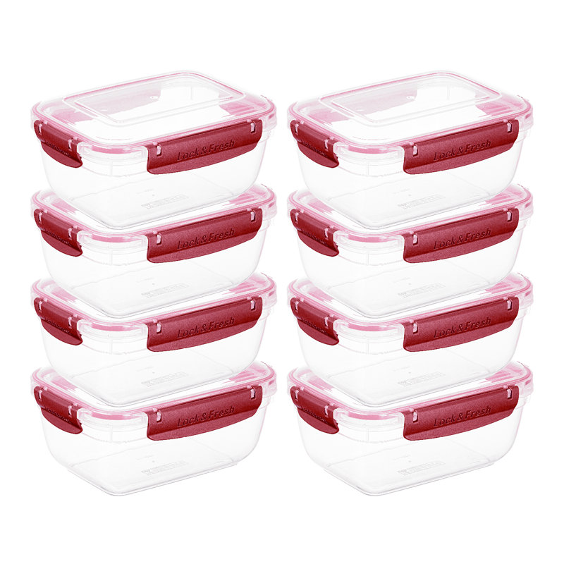 Contenant alimentaire Donzae, Rouge