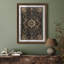 Art mural vintage rétro encadré pour chambre à coucher - 26 po x 36 po brun-857342892