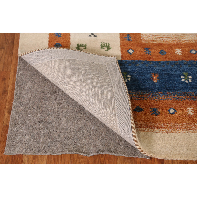 Tapis tribal à motif géométrique Gabbeh