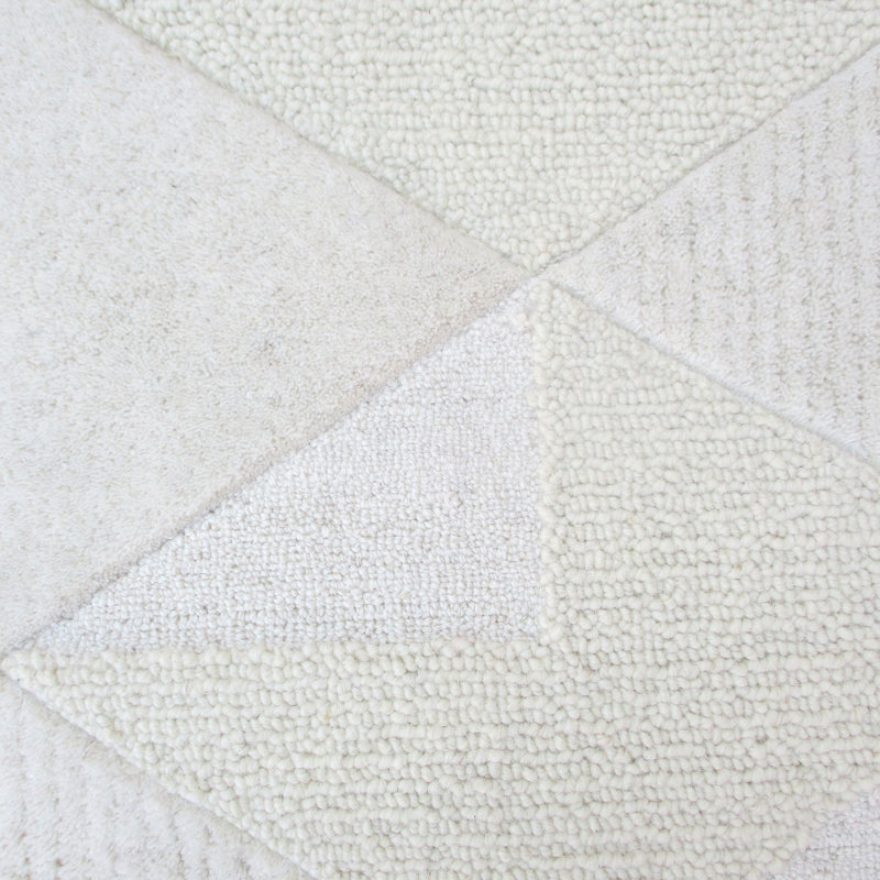 Tapis ivoire 6 x 9 Corrigan Studio® La Veta, Rectangle 6 pi x 9 pi