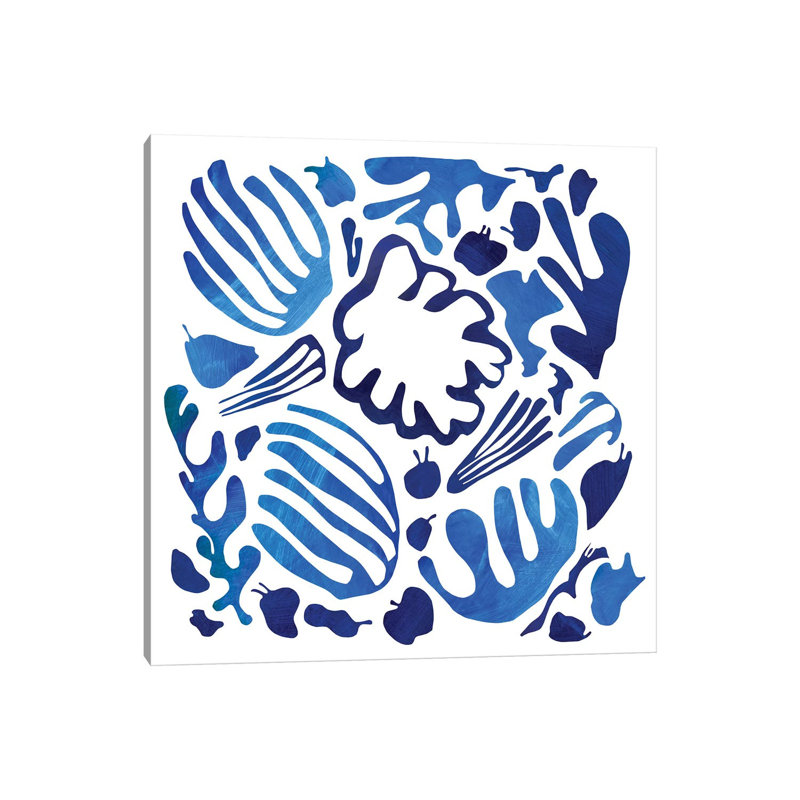 Homage To Matisse II by Pamela Staker - Painting on Canvas, 66.04 cm H x 66.04 cm W x 1.91 cm D, Wrapped Canvas