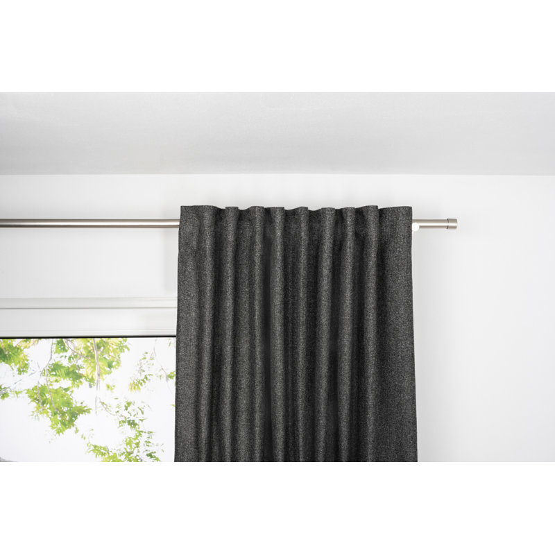Chalet opaque scarf with loop, Anthracite