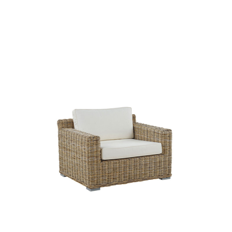 Hughston Wicker Outdoor Lounge Chair