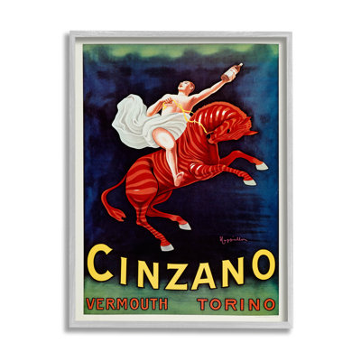 " Cinzano Vermouth Vintage Ad " by Marcus Jules