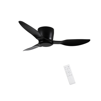Flush Mount Ceiling Fan Without Light