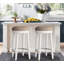 Ensemble de 2 tabourets de bar AGODY (table non incluse)-777216396