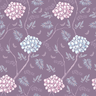 Dayshia Peel & Stick Floral Roll