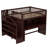 Full Size Loft Bed With Movable Desk And Storage Shelf-793336608-793336609