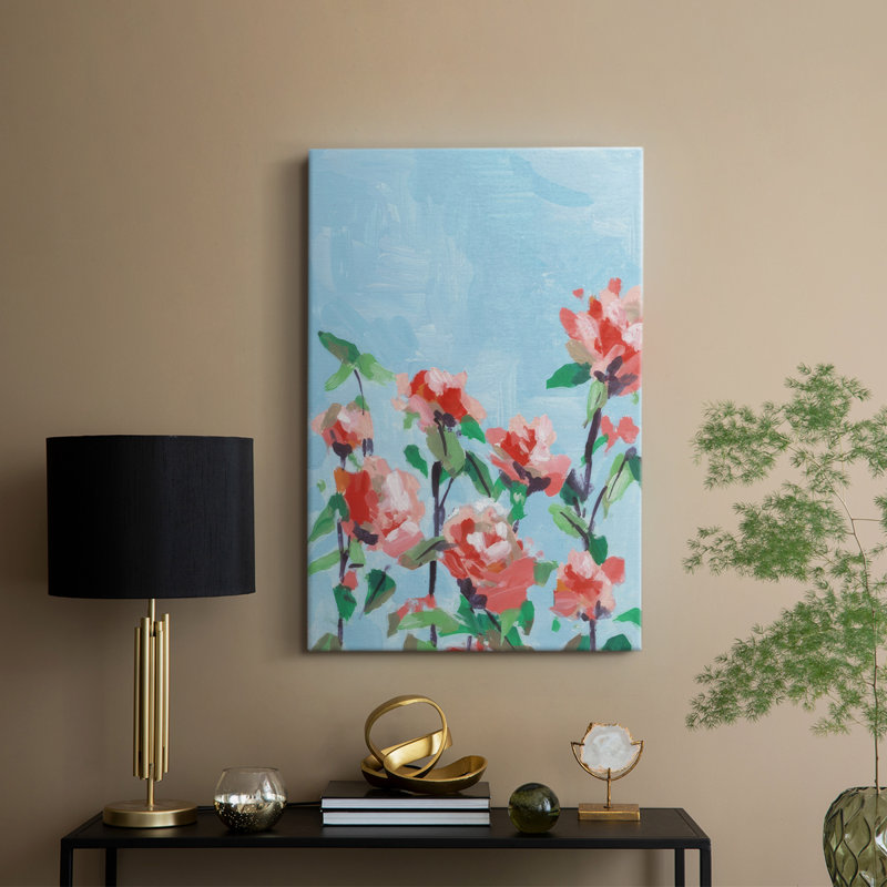 Rose Garden Sky II - galerie sur mesure Cavas, H 12 po x l 8 po