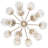 Steel Dimmable Globe Chandelier-581682580-581682576-581682577