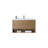 MATERA 48'' Natural Oak Veneer Plywood Bathroom Vanity with Engineered Stone To-847237263-847237262