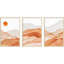 «Ayia Mountain Range Trio - lot de 3» par Amy Lighthall, reproduction d'art encadrée-61462078-61462073