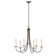 Simple Sweep 6-Light Candle Style Classic/Traditional Chandelier