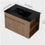 30-inch Bathroom Vanity with Ceramic Basin and Adjustable Open Shelves-2110657513