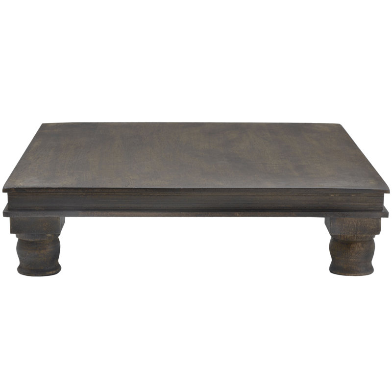 Fitz And Floyd Austin Craft Primitive Raised Serving Board, Expresso