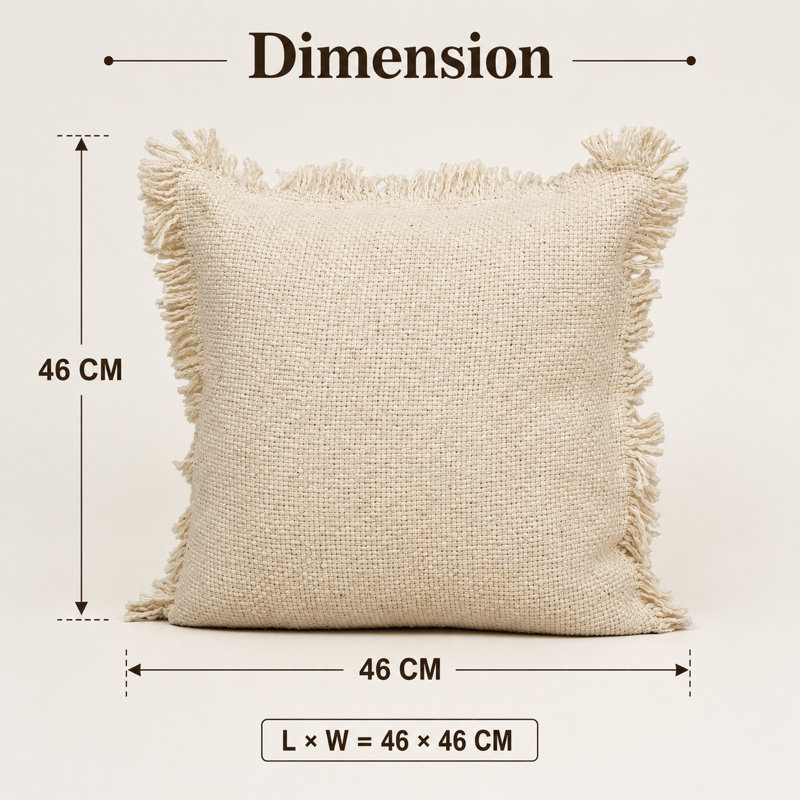 Cotton Throw Pillow