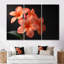 Ensemble de décoration murale Kinsumer - Plumeria-107195990-107195992