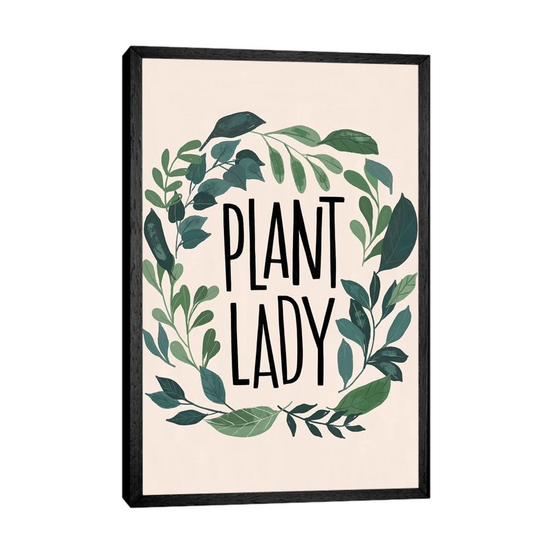 Everyday - Greenhouse Therapy by Loni Harris - Print on Canvas, 101.6cm H x 66.04cm W x 3.81cm D, Black Framed