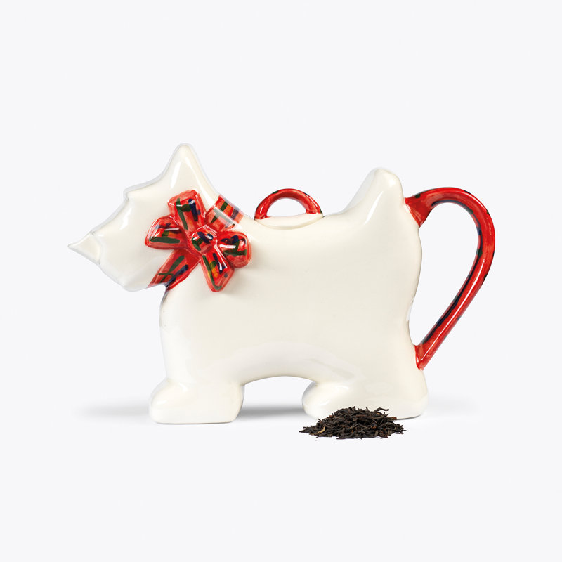 Brayden Studio Coe Teapot, White, 0.5L