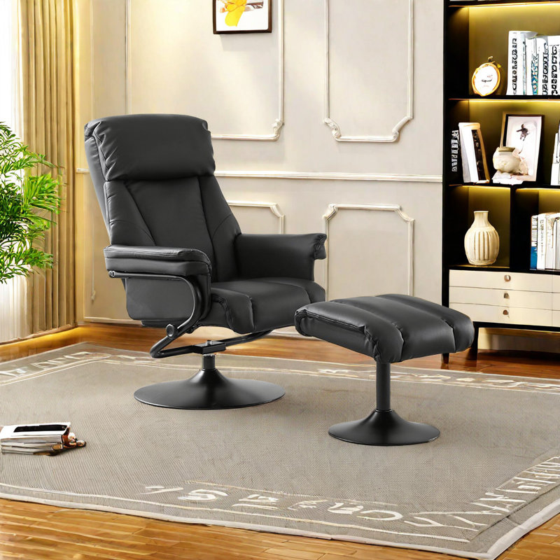 Fauteuil inclinable Angee, Noir