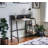 Garima Rustic Oak With Black Finished Legs Writing Desk