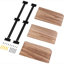 Radegund 3 Piece Solid Wood Floating Shelf