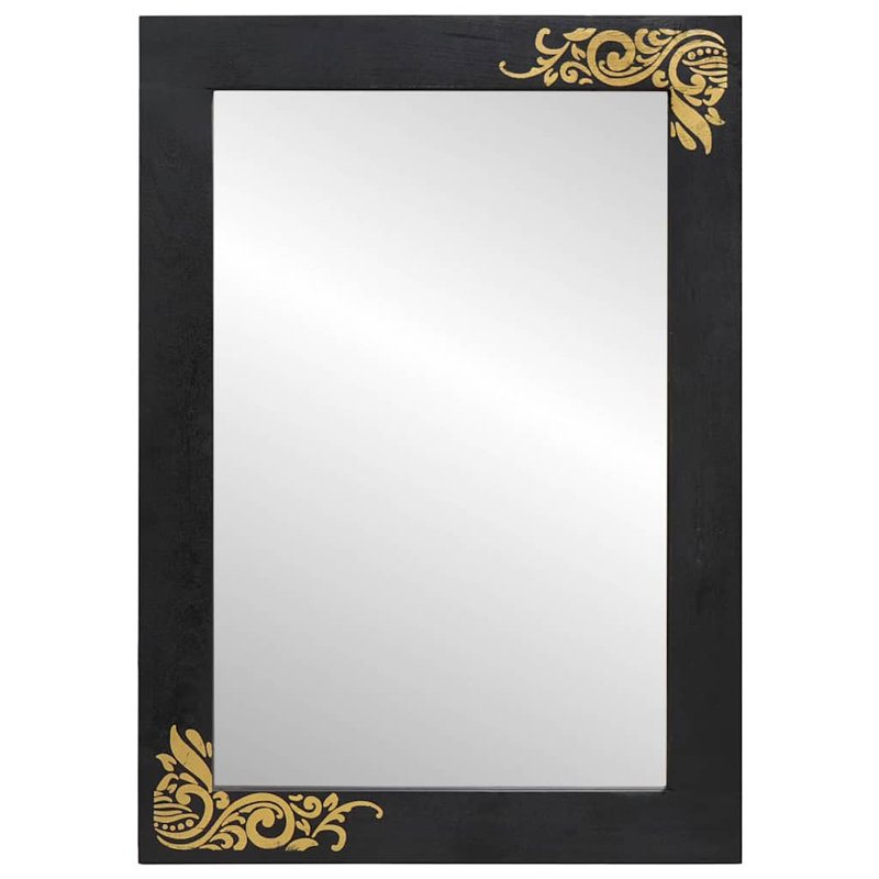 Solid Wood Rectangle Mirror