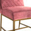 Chaise d'appoint en velours Almendarez-253872097