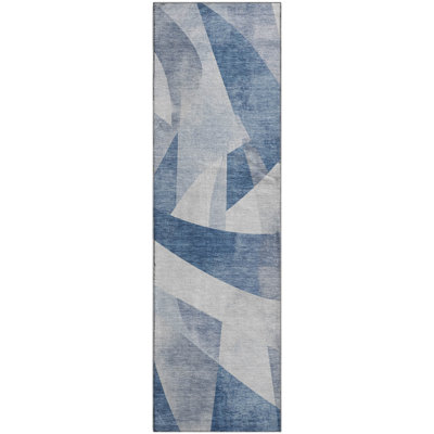 Premium Machine Washable Ashington AMF1836 Swirls Rug