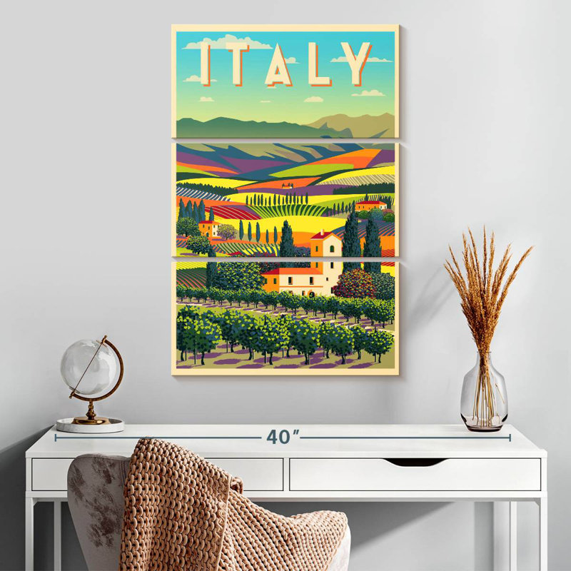 Affiche Alvord, Italie, H 32 po x l 20 po