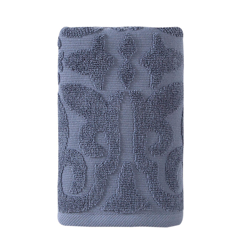 Salazar Midweight Hand Towel, Dusty Blue