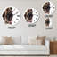 Portrait d'un carlin - Horloge murale traditionnelle-1996832198