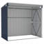 Wall-mounted Garden Shed Outdoor Tool Storage Shed Galvanised Steel-115281288-115281287