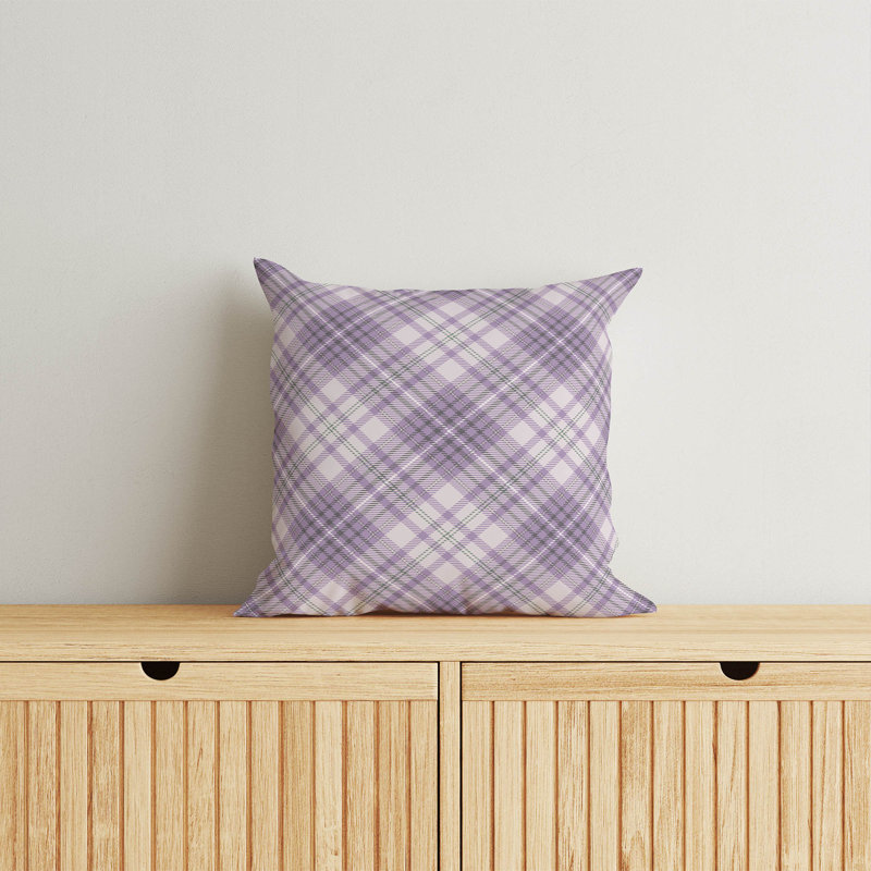 Coussin Chinny, Mauve, H 26 po x l 26 po