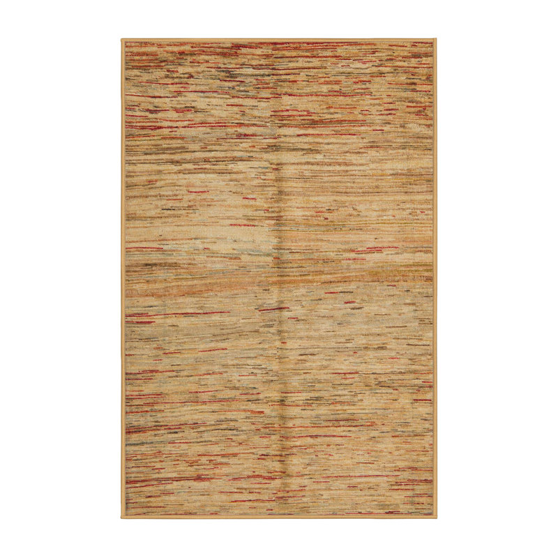 Tapis 100% abstrait lavable à la machine 5406, Rectangle 7 pi x 9 pi
