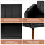 Caiya Single 81'' Faux Leather Convertible Sofa-334827055