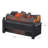 Duraflame 20-In Juniper Infrared Electric Fireplace Log Set with Crackling Sound