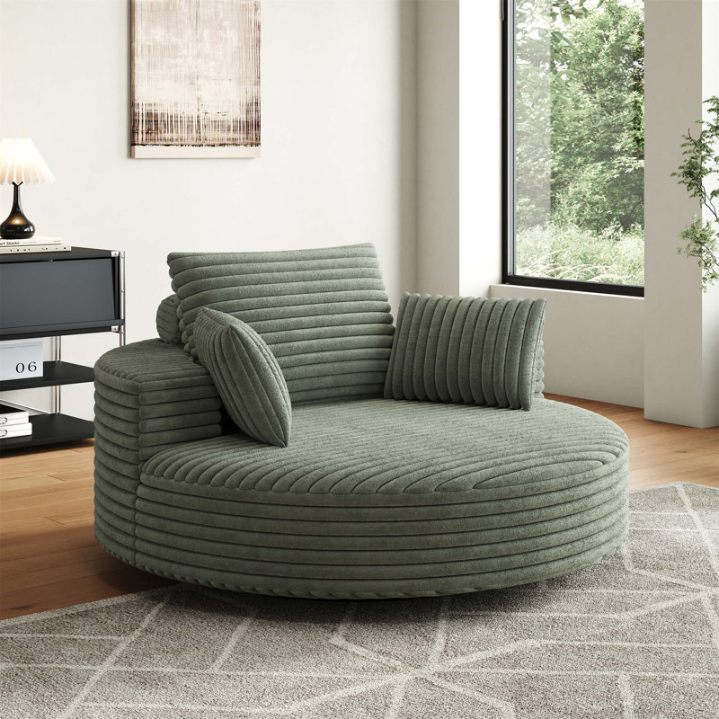 Fauteuil pivotant Fluffy