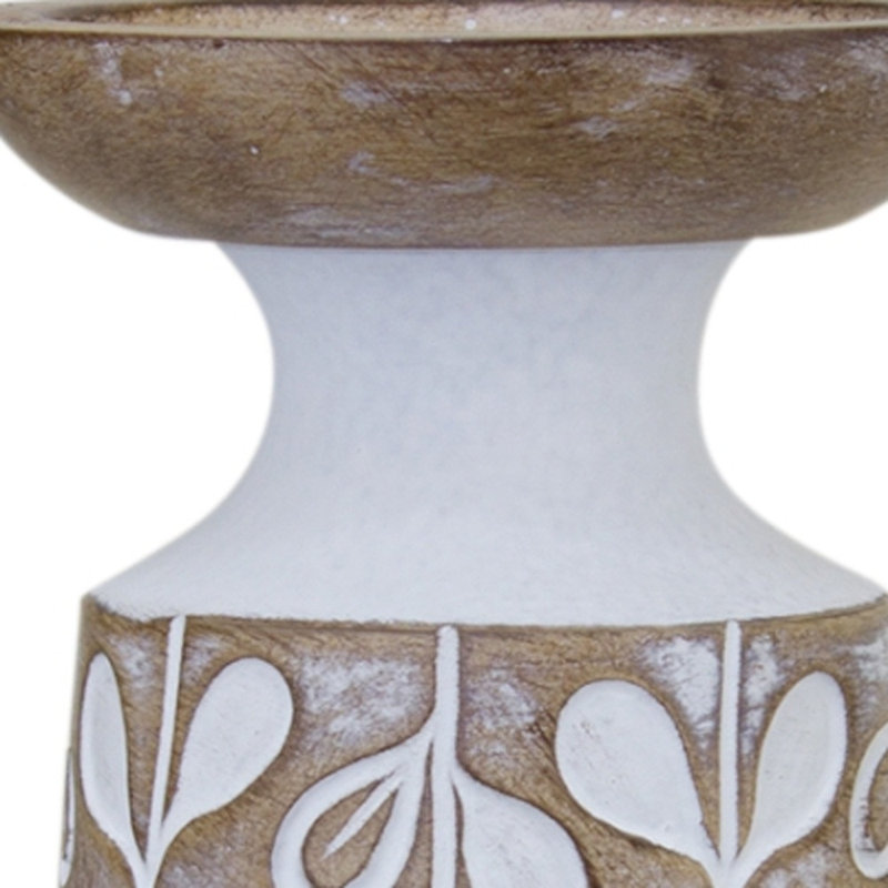 Set Of Three Brown Flameless Tabletop