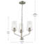 Lustre à trois lumières Celino avec verre transparent-1672262615-1672262634-1672262633