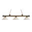 Luminaire suspendu linéaire à 3 lumières pour table de billard Chevelle-22737073-71739369-71739371