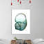 Shimmering Snail - Wrapped Canvas Print-365136575